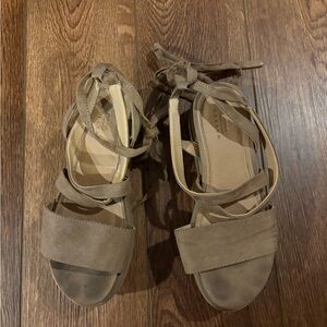 ASOS Beige Strappy Sandals